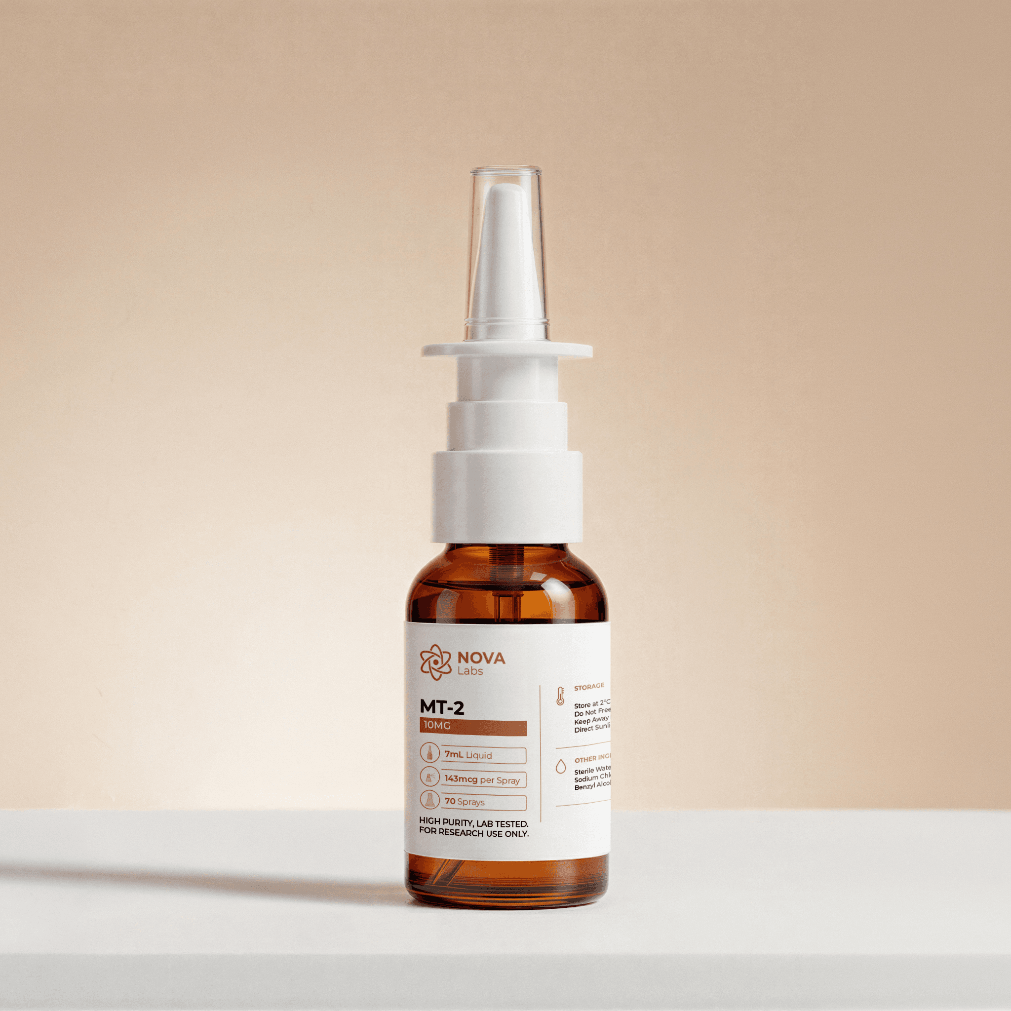 MT-2 Nasal Spray 10MG nasal spray bottle - NOVA Labs